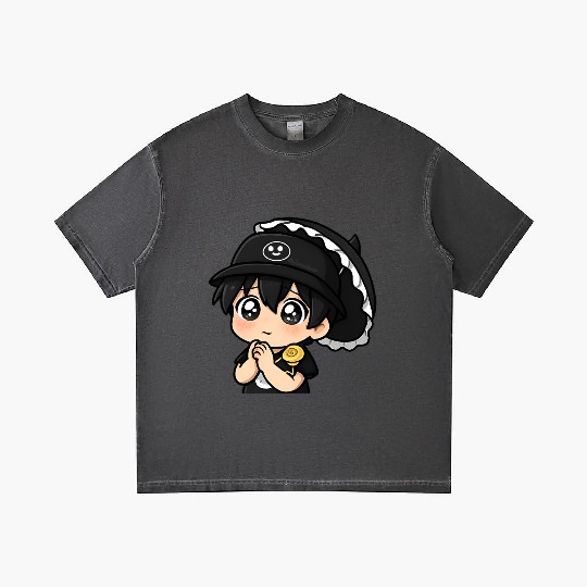 Chibi Joneda Plead Gradient T Shirts