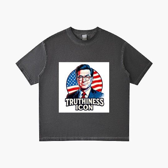 Stephen Colbert – Truthiness Icon Retro Gradient T Shirts
