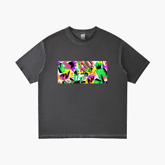 Vibrant Pop Art Abstract Design Gradient T Shirts
