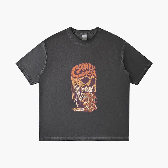 Candy Corn Skull Gradient T Shirts