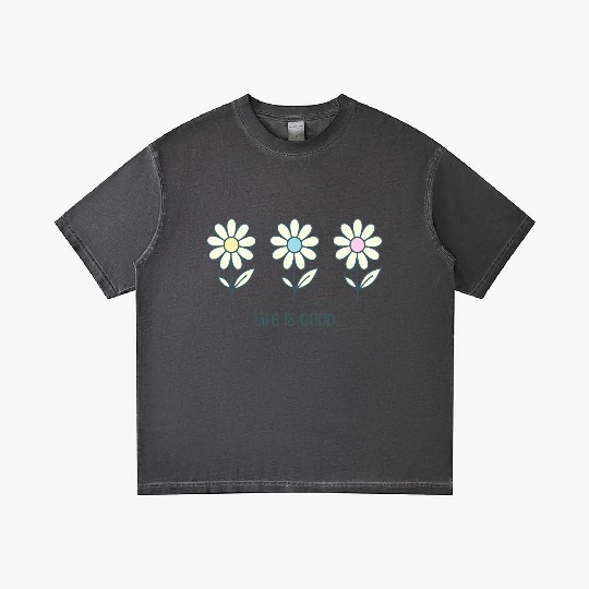 Cute flower Daisy Gradient T Shirts