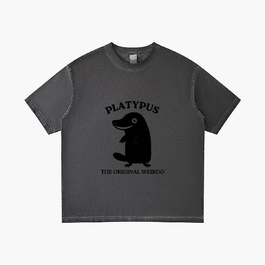 Funny Platypus - The Original Weirdo Design Gradient T Shirts