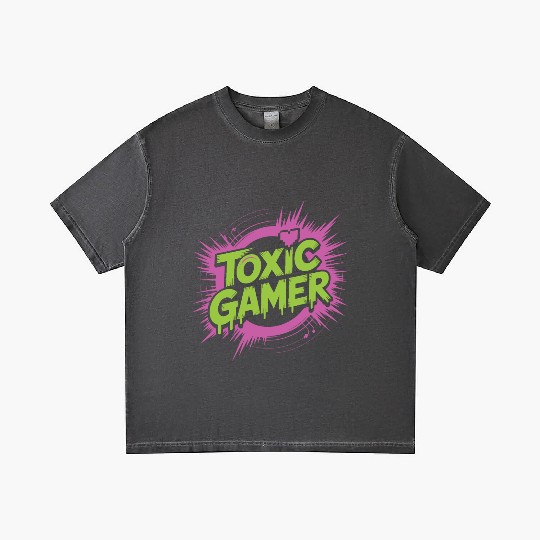 Toxic Gamer Gradient T Shirts