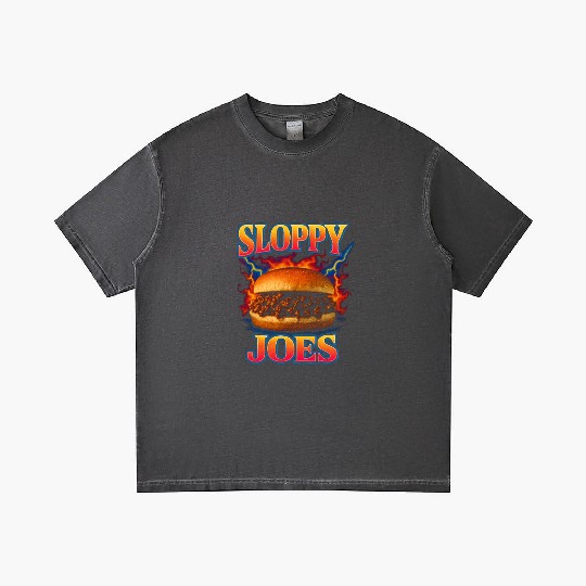 Sloppy Joes Favorite Food Funny Weird 90s Gradient T Shirts