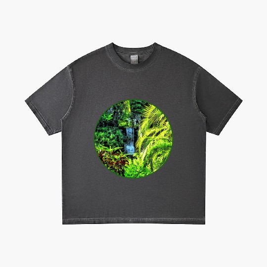 Bahamas - Tropical Waterfall Gradient T Shirts