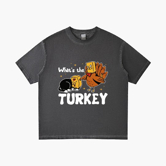Turkey Thanksgiving Gradient T Shirts Cat Lover Gift Cute Gradient T Shirts