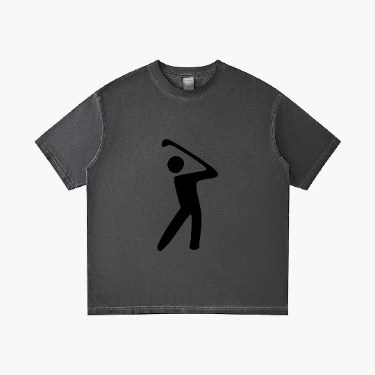 ۞»♥Golf Player Icon-Vector Golf Putting Design♥«۞ Gradient T Shirts