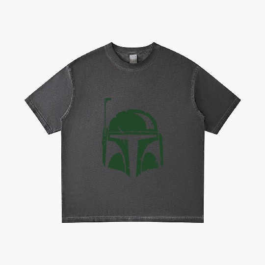 Boba Fett Helmet Worn Gradient T Shirts