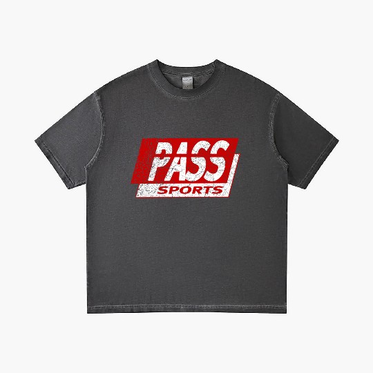 Old School Retro PASS Sports Detroit Gradient T Shirts