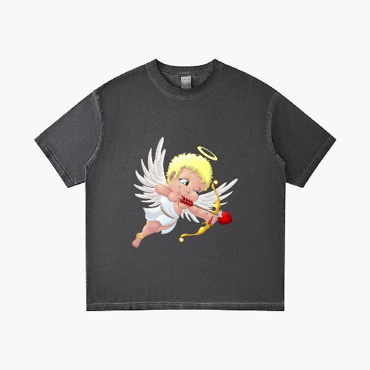 cupid with a halo Gradient T Shirts