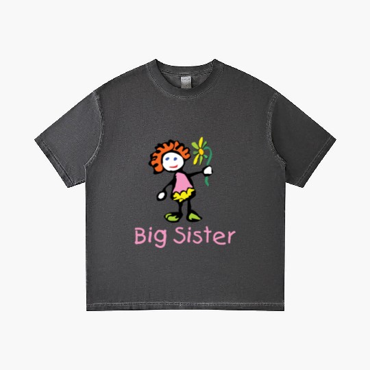 Big Sister Gradient T Shirts