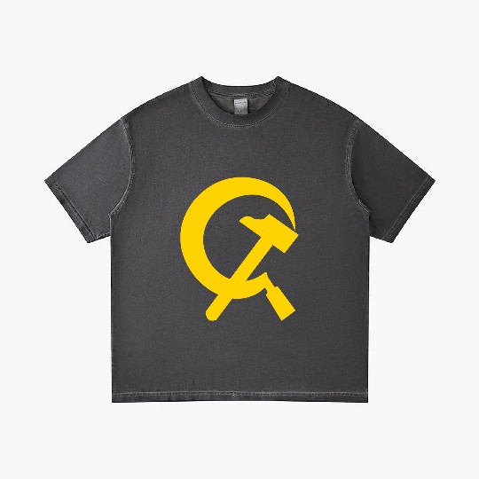 Hammer and sickle Gradient T Shirts
