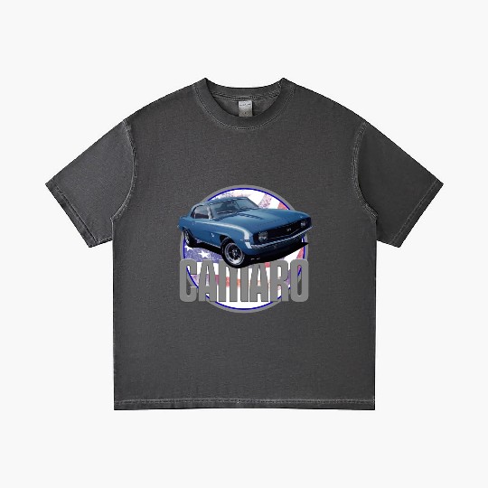 Bold Camaro in Blue Gradient T Shirts