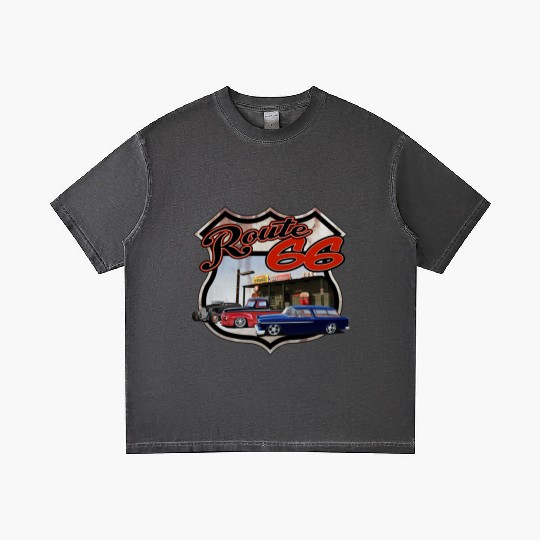 Route 66 Triple Gradient T Shirts