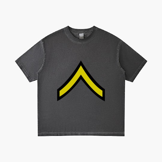 army rank patch private Gradient T Shirts