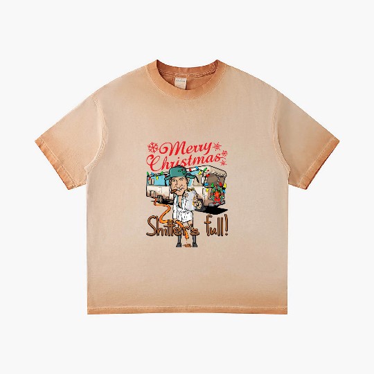 Merry Christmas Cousin Eddie Shitter'S Full Gradient T Shirts