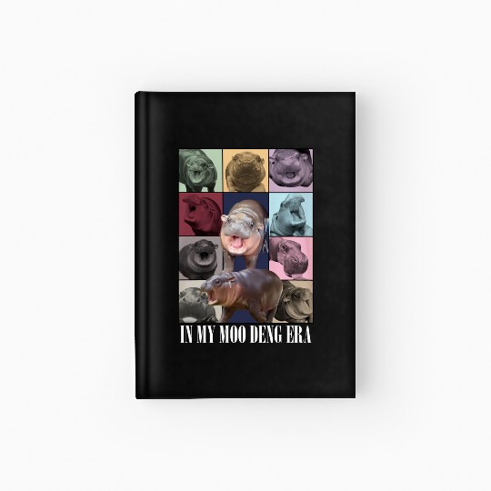 Moo Deng Eras Tour, Moo Deng Hardcover Journal