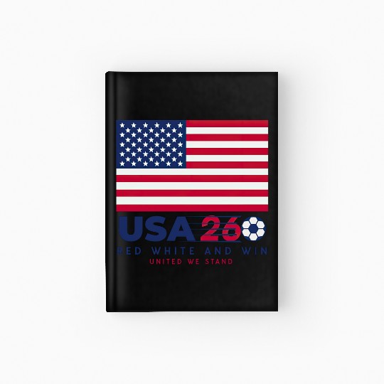 USA World Cup 2026 Hardcover Journal US Soccer