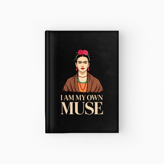 Frida Kahlo Inspirational Women' Day Design Hardcover Journal