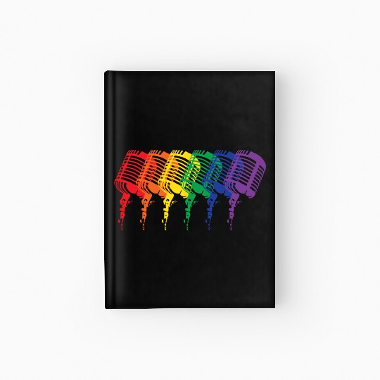 Multi-colored Mics Hardcover Journal