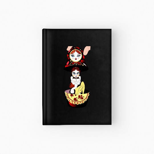 Surprise Russian Doll Hardcover Journal