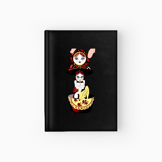 Surprise Russian Doll Hardcover Journal
