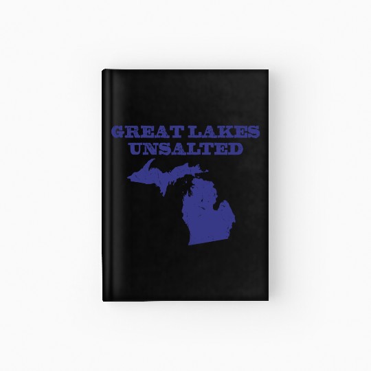 Great Lakes Unsalted Blue Hardcover Journal