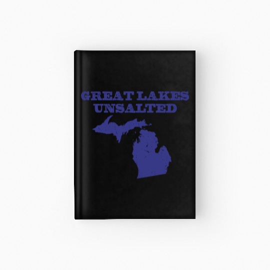 Great Lakes Unsalted Blue Hardcover Journal