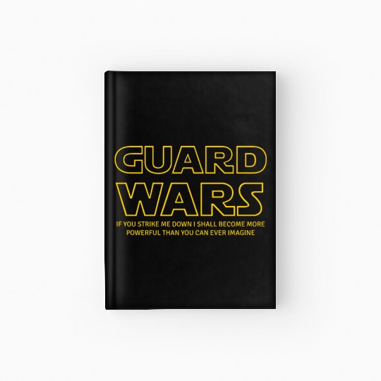Guard Wars Brazilian Jiu-Jitsu Hardcover Journal