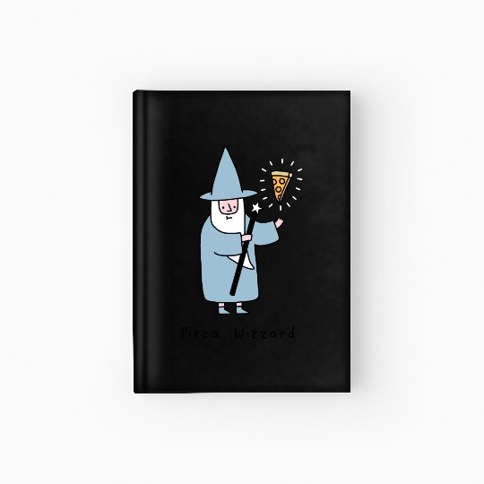 Pizza Wizzard Hardcover Journal