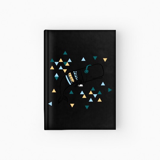 Music Whale Hardcover Journal