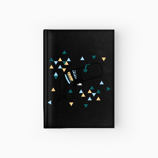 Music Whale Hardcover Journal