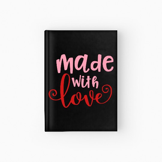 Made With Love Baby Infant Valentine Hardcover Journal