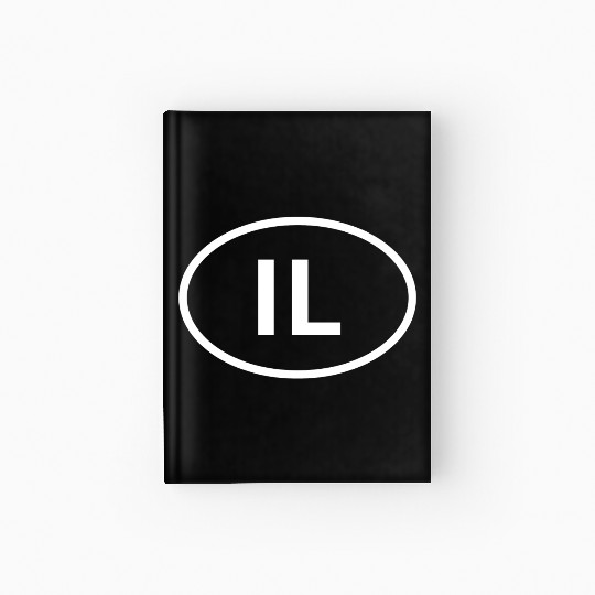 Israel Car Sign Number Hardcover Journal
