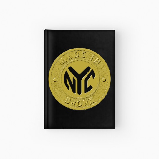 Made In The Bronx Token Hardcover Journal
