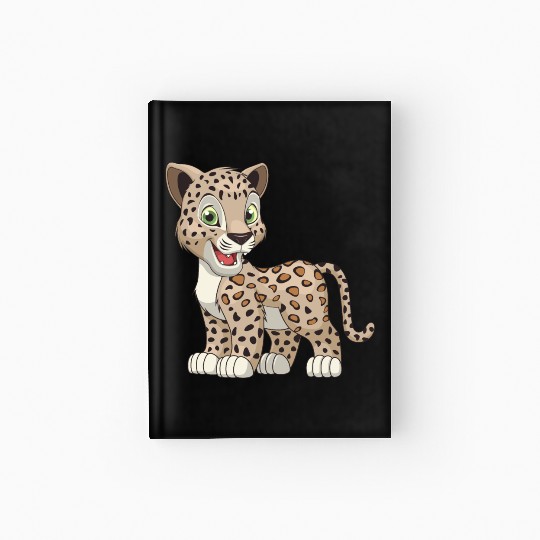 jaguar-cub-animal-wildlife Hardcover Journal