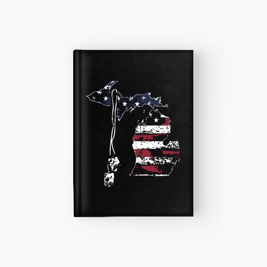 Michigan Honors Veterans Hardcover Journal