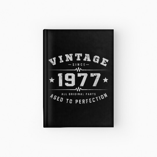 1977 Aged To Perfection Hardcover Journal