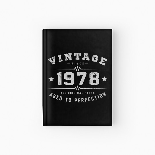 1978 Aged To Perfection Hardcover Journal