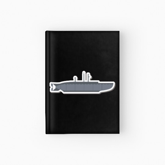 submarine Hardcover Journal