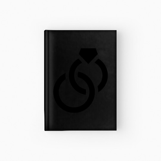 Wedding Rings Hardcover Journal