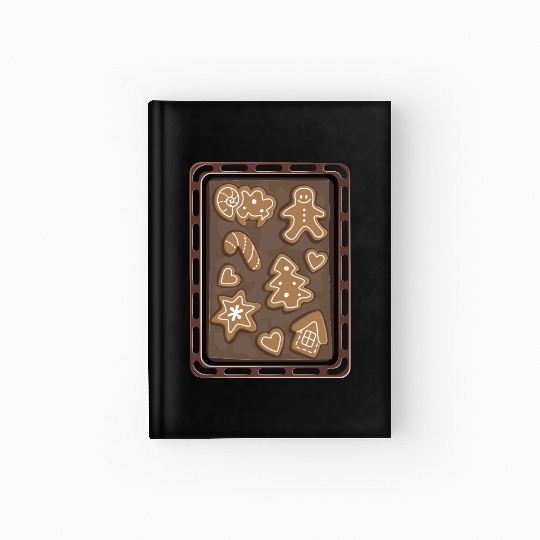 Gingerbread cookies Hardcover Journal