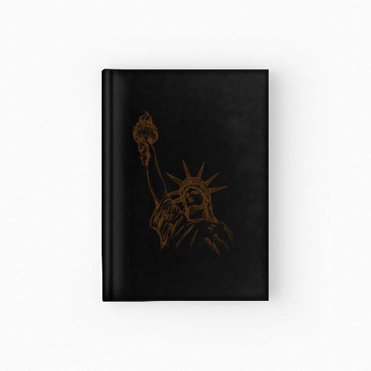statue of liberty Hardcover Journal
