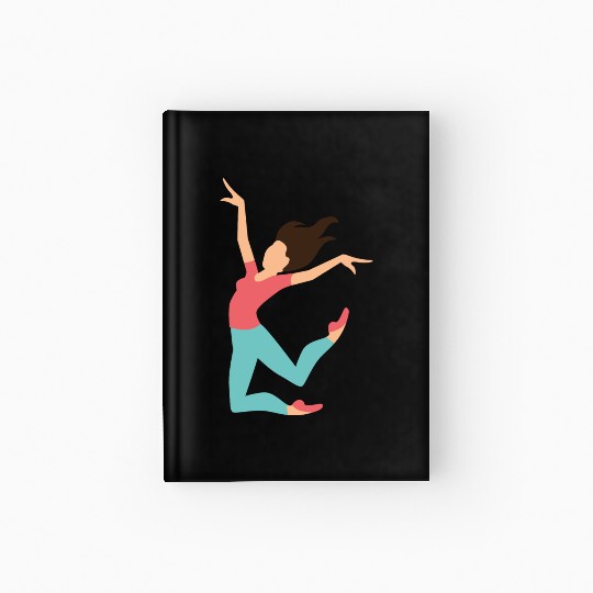 ballet dancer Hardcover Journal