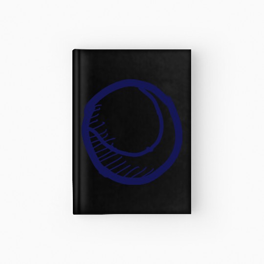 tennis ball Hardcover Journal