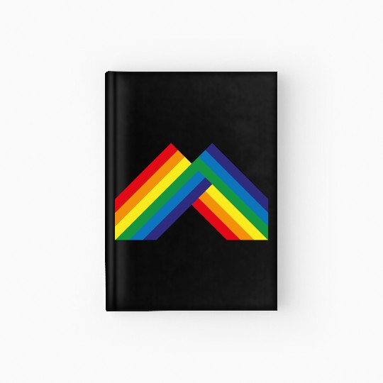 Rainbow bridge Hardcover Journal