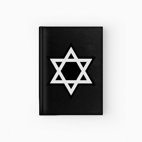 Star of David Hardcover Journal