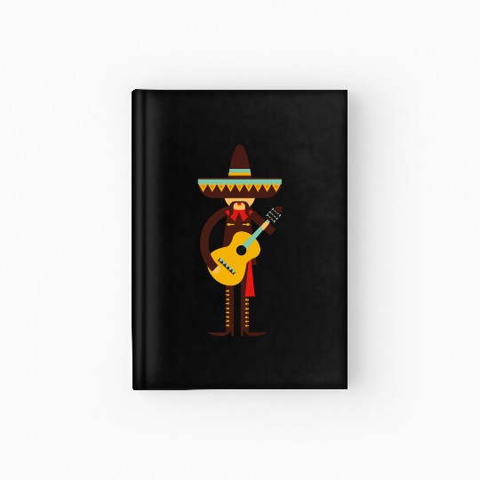 Mexican Musician Hardcover Journal