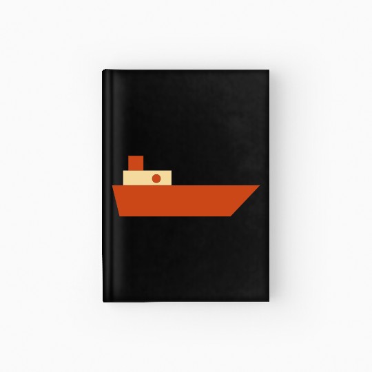 cruise ship Hardcover Journal