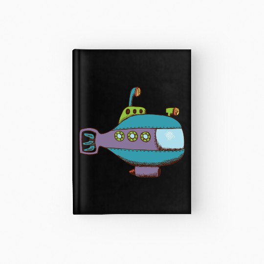 submarine Hardcover Journal